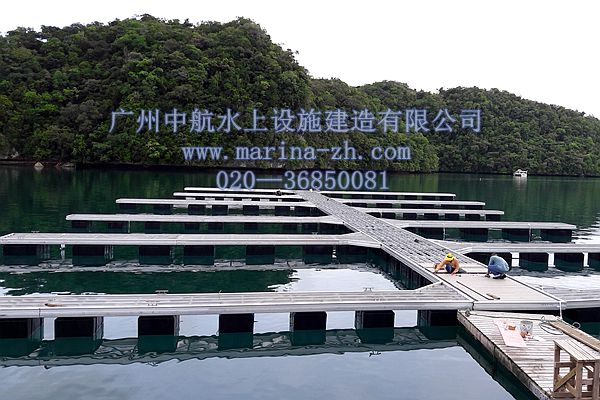 帕勞 水上浮箱 游艇碼頭 水上基礎設施 廣州中航