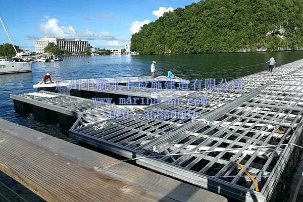 帕勞 水上浮箱 游艇碼頭 水上基礎設施 廣州中航