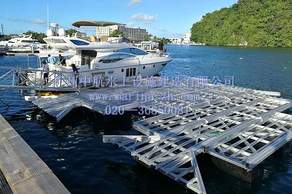 帕勞 水上浮箱 游艇碼頭 水上基礎設施 廣州中航