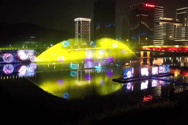 光影秀 水上浮筒 水上燈光節(jié) 水上活動(dòng)